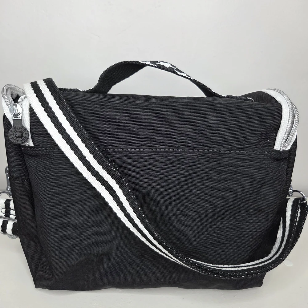 Kipling Kichirou Insulated Lunch Bag Polyamide EVA KI2163 Stars Pop Black NWT - Picture 7 of 8